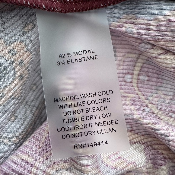 🆕 Johnny Was Paisley Long Sleeve Top in Purple & Pink - Picture 11 of 11